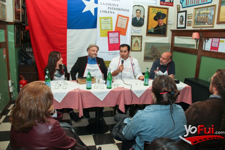 YoFui.com Lanzamiento Primeros libros de cocina impresos en Chile, Bar Liguria  (3924)
