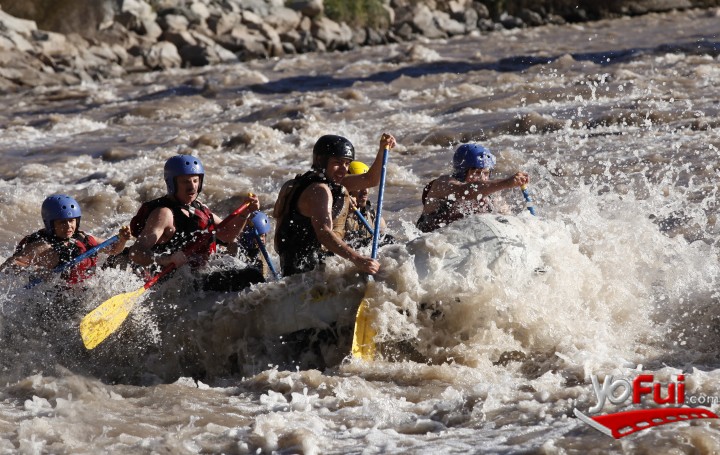 YoFui.com Periodistas disfrutaron de un Día de Rafting en el Cajón del Maipo, Cajón del Maipo  (4238)