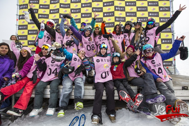 YoFui.com  Roxy Snow Jam by Lipton Ice Tea, Park de Valle Nevado  (4535)