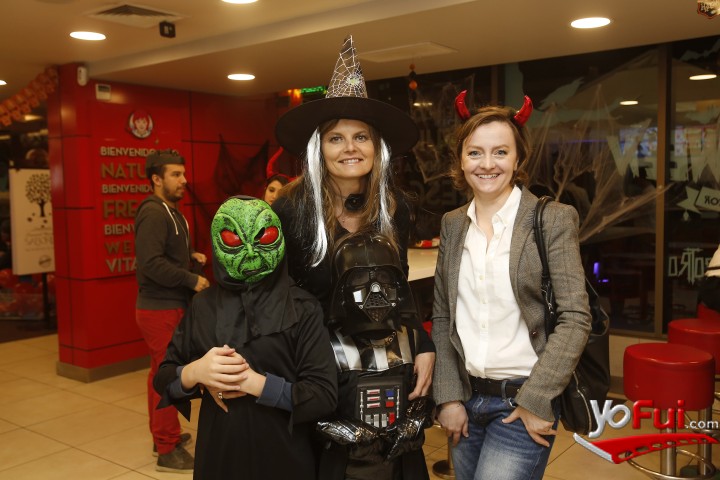 YoFui.com Celebración Halloween, local de Wendy´s en Chile  (6244)