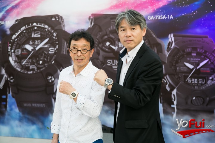 YoFui.com  Kikuo Ibe creador de G-Shock de visita en nuestro país, Terraza del Centro Parque  (8013)