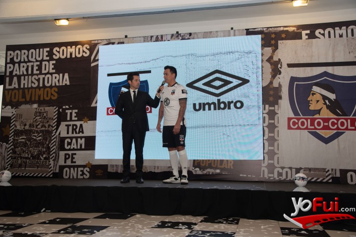 YoFui.com  Lanzamiento camiseta Umbro/Colo-Colo 2019-2020, Estadio Monumental  (8765)