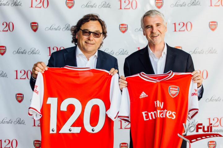 YoFui.com Viña Santa Rita renueva por tres años exclusiva alianza con Arsenal FC, Los Angeles  (8782)